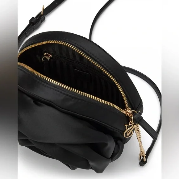 VICTORIA'S SECRET Victoria's Secret Satin Rose Crossbody Bag and Keychain